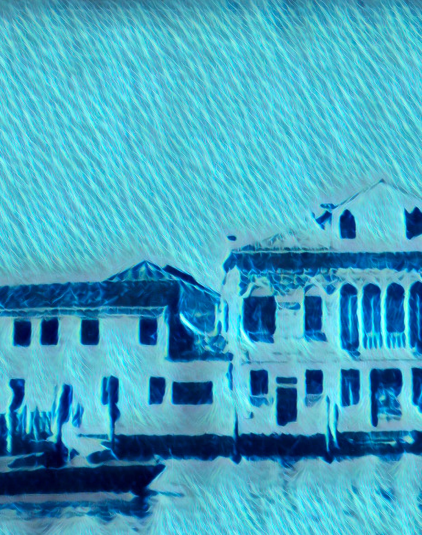 Electric Blue - Murano Island, Venice, Italy