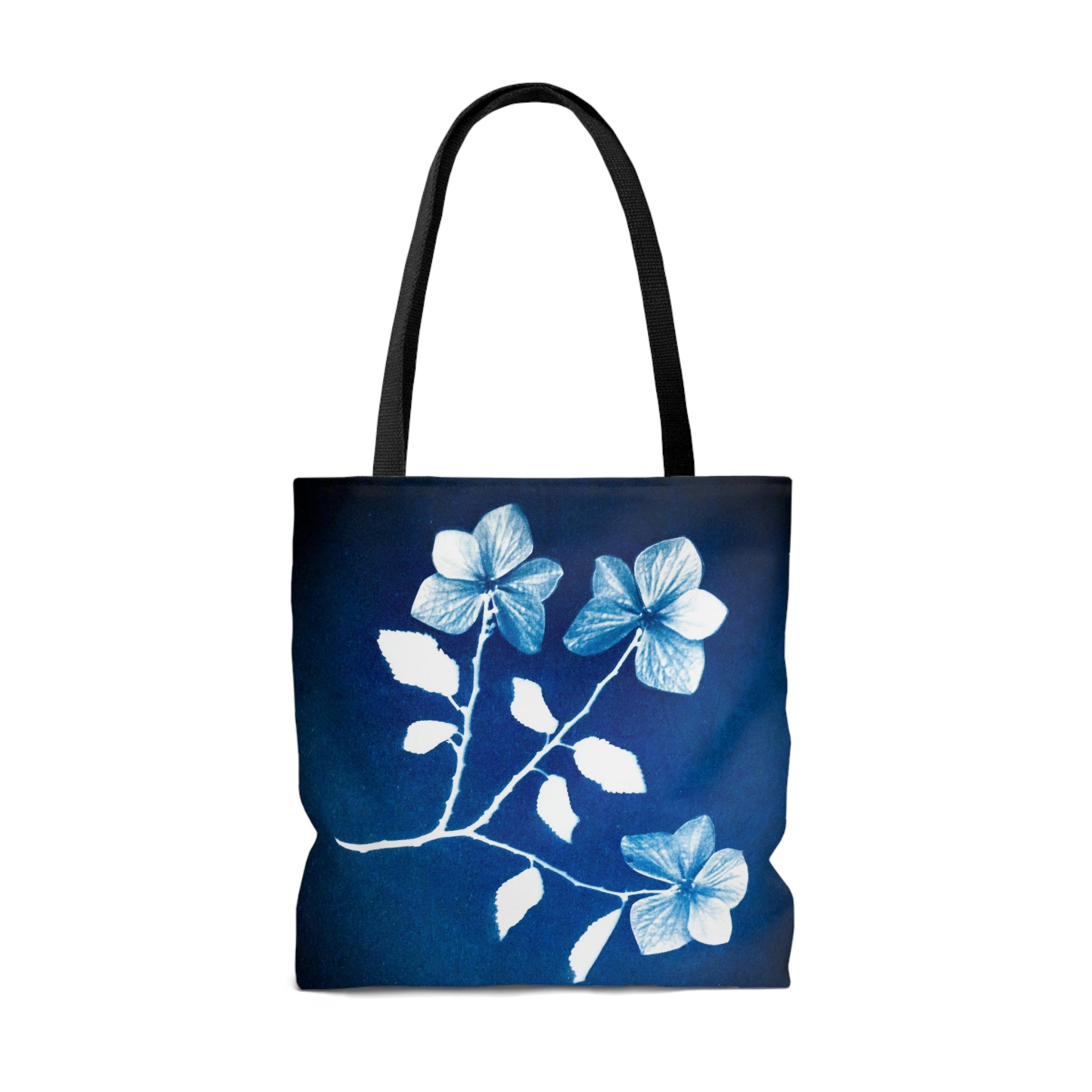 Blue flower outlet bag